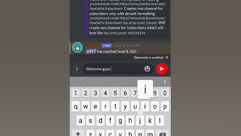 How to make a youtube counter in discord? | Beast Gamer 2nd channel