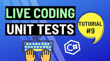 Unit Tests schreiben – Live CODING mit C# | (deutsch)