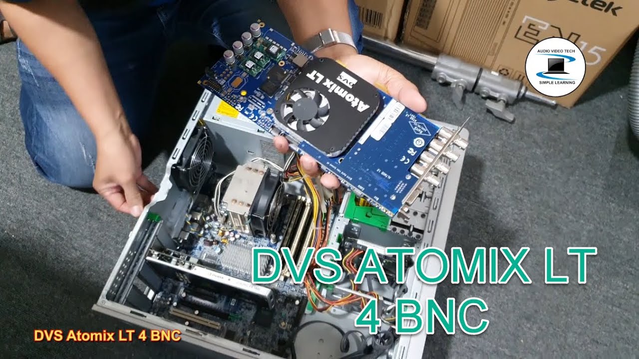Test Video : DVS Atomix LT 4BNC - The 2 channel 3G Board : Setup & Test ...