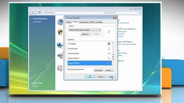 Windows® Vista: How to change mouse cursor on Windows® Vista-based PC?