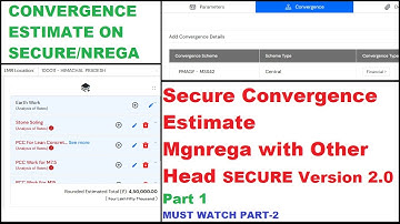 Secure Convergence Estimate in Version 2.0 For Mgnrega with Other Head Part 1