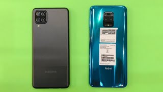 Samsung Galaxy A12 vs Xiaomi Redmi Note 9 Pro Max