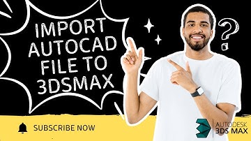 How to import AutoCAD file in 3dsmax II step by step easy method II Hindi tutorial II AutoCAD to 3ds