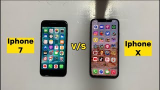 Iphone 7 vs iphone x speed test, iphone 7 review, iphone x review, iphone x pubg, iphone 7 pubg,