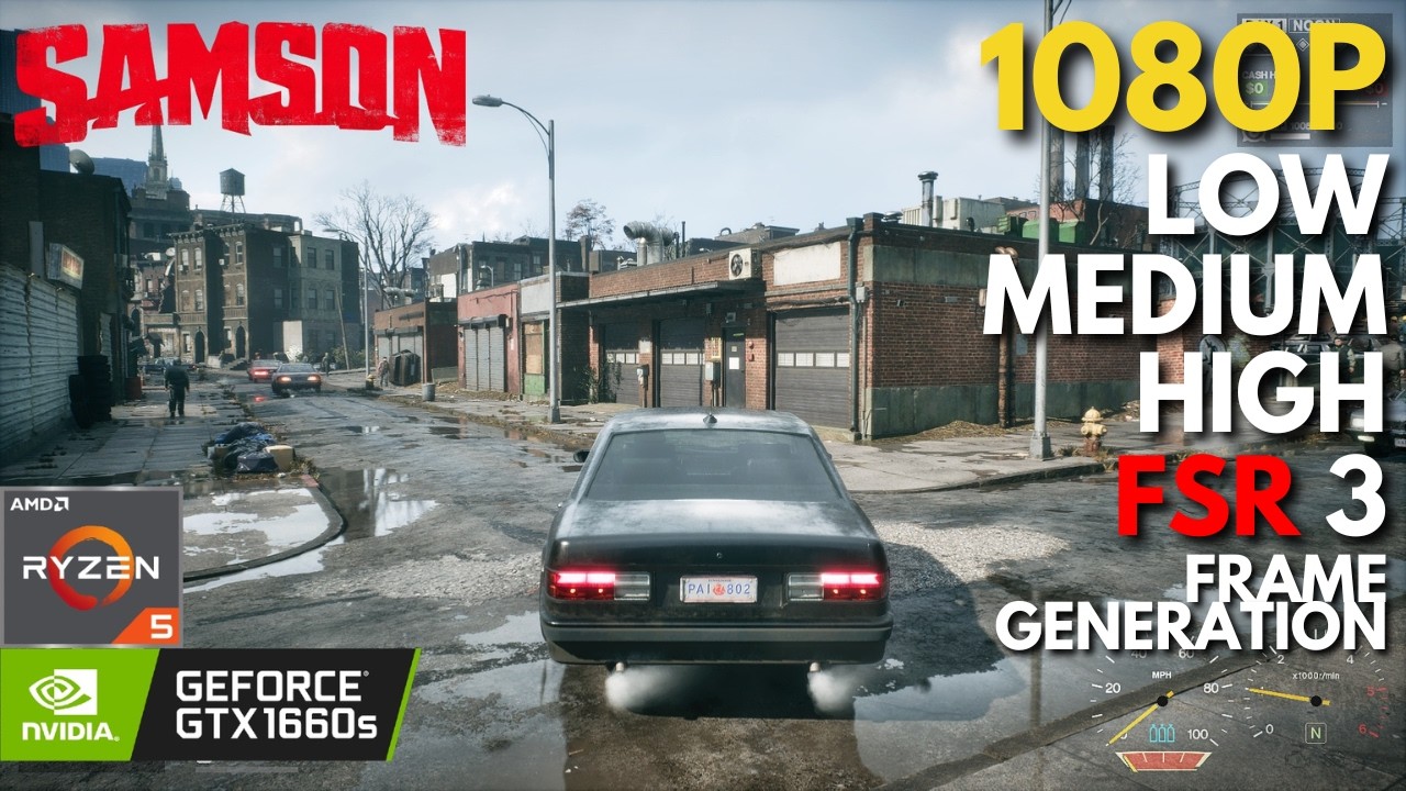 Samson - GTX 1660 Super | All Settings Tested - FSR 3 & Frame Samson - GTX 1660 Super | All Settings Tested - FSR 3 & Frame