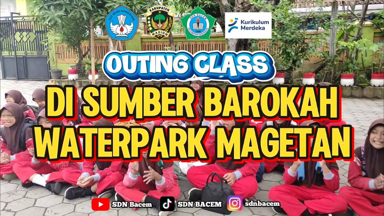 OUTING CLASS MALAH TERDAMPAR DI POLSEK NGUNTORONADI TAPI SENANG.