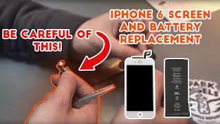 Watch The Spark Angels Replace a screen and battery on an Apple iPhone 6