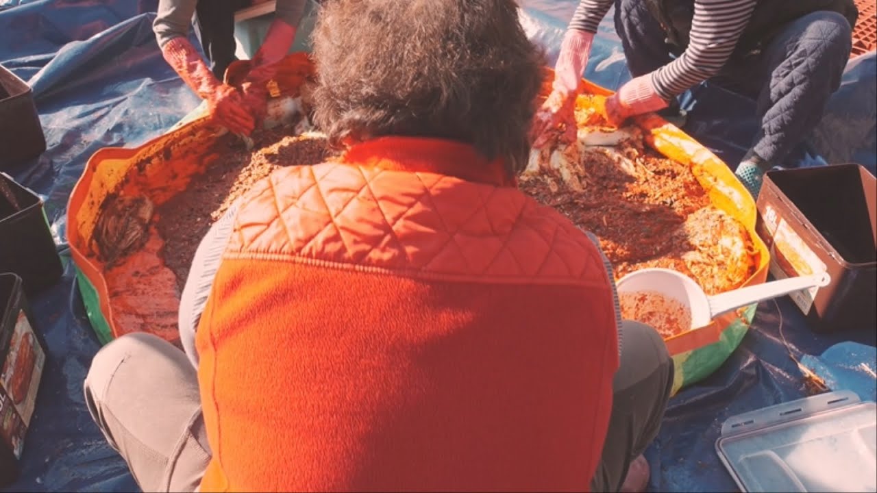 김장 2일차에 배추김치를 완성하였습니다!!