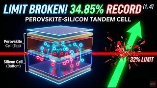 Breaking the Limit: How Solar Cells Work & The New 34.85% Efficiency Record!