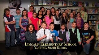 Lincoln Elementary Students from Yankton share The Gettysburg Address