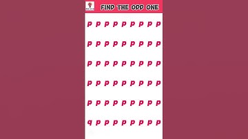 Only Geniuses Can Solve This!🧠 Find the Odd One Challenge #FindTheOddOne #iqtest #MindGames #FunQuiz