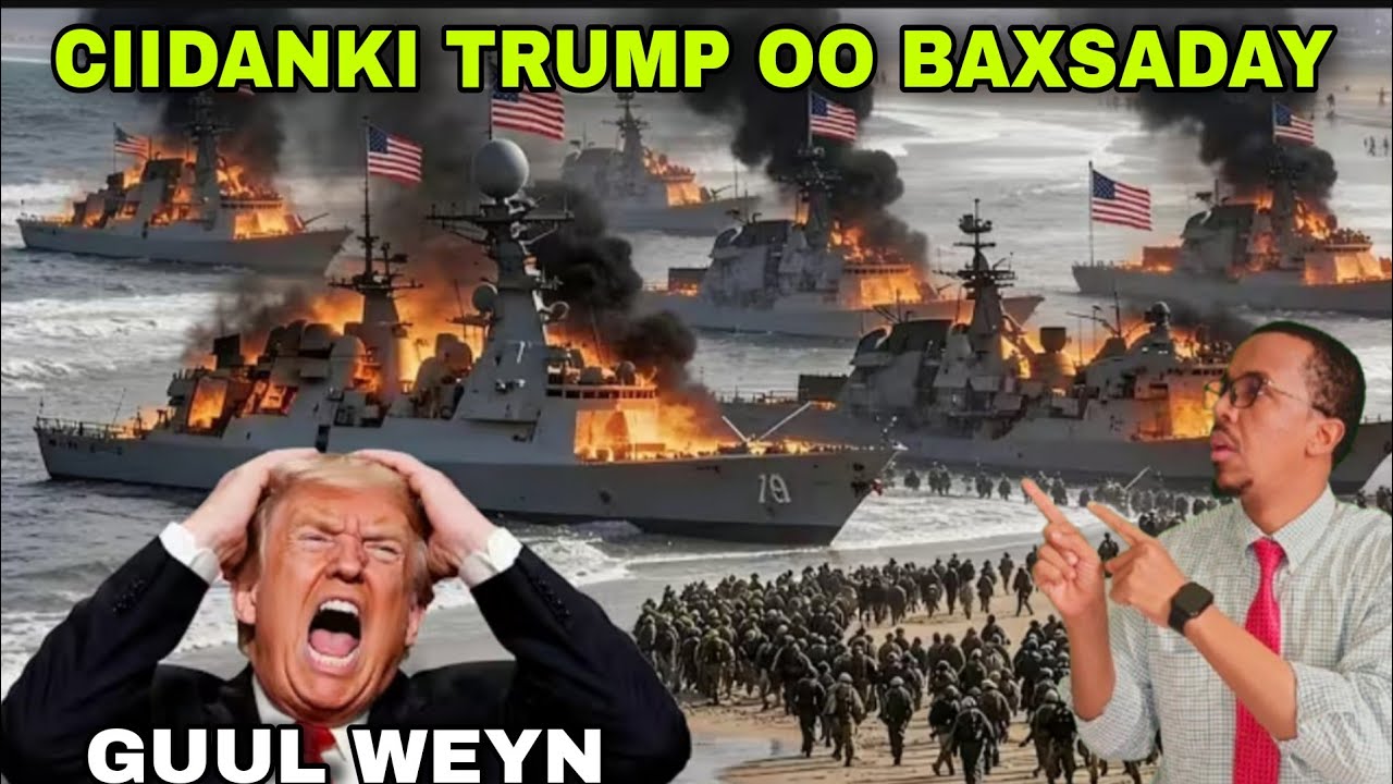 DEGDEG:DAAWO TOOS CIIDANKI TRUMP OO HADA 10 KUN ASKARI ISAGA BAXSADAY|IIRAAN OO HADA RIDAY HUBHALISA