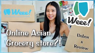 Weee! Asian grocery unboxing & Asian soup recipes|online Asian grocery shopping|asian grocery haul