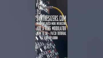 Maker Any Patch More Interesting.  Add a Ring Modulator #synth #synthesizer #synthesizers.com