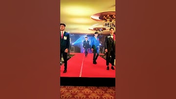 boys ramp walk modeling show