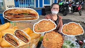 Ms. Ly's Meatloaf Sandwich 13K, The Owner Is So Busy That Her Hands Are Tired From Selling, Popul...