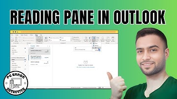 How To Turn On Or Off The Reading Pane In Outlook