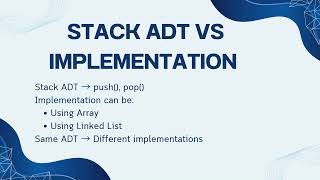 CS25C04 – Data Structures and Algorithms | Abstract Data Types (ADTs) & ADTs vs Classes in Tamil