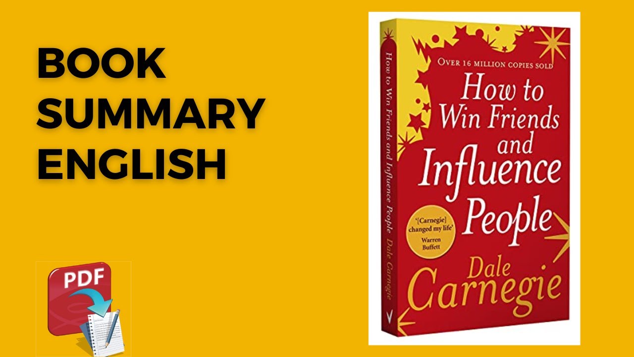 How to Win Friends and Influence People Book Summary