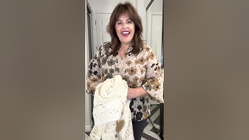 Patterned Peasant Top