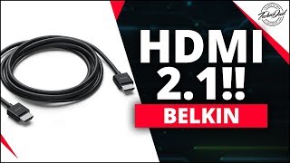 HDMI 2.0 Cable, High-Speed HDMI Cable, GearIT (2 PK) (3 Feet/0.91 Meters) 4K 60Hz 28AWG 18Gbps Gold Plated Ethernet Audio Return Video 4K 2160p HD 1080p 3D Xbox PlayStation PS3 PS4 PC Apple TV White HDMI 2.1 Spec | Belkin Ultra High Speed HDMI Cable