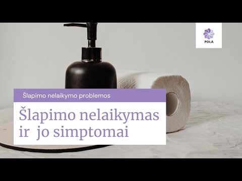 Kas yra šlapimo nelaikymas ir kokie jo simptomai