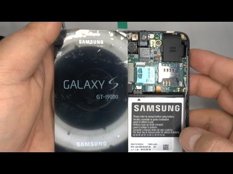 Galaxy S i9000/9001 Disassembly & Assembly - Touch Screen/Display & Case Replacement