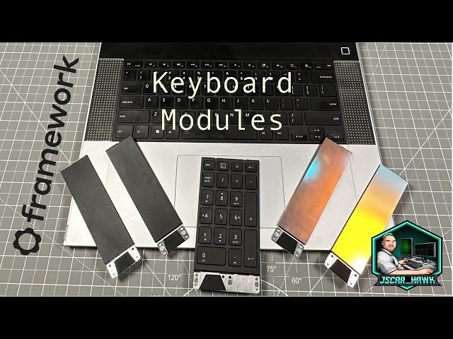 FRAMeWORK - 専用 Framework 16 Keyboard Modules - YouTube