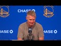 Steve Kerr reacts to Klay Thompson &amp; Draymond ejections, Postgame Interview 🎤