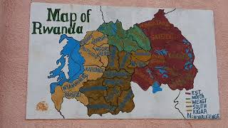 Map of Rwanda