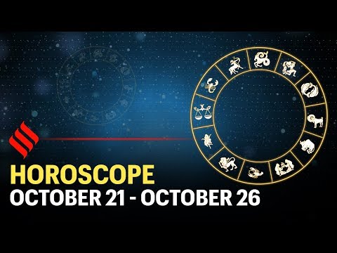 Today's Horoscope: Your week ahead (October 21 - October 26 2019)