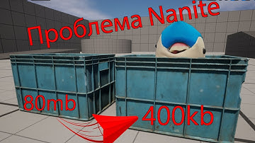 Релиз Unreal engine 5. Проблема Nanite, оптимизация мегасканов.