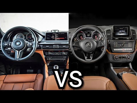 BMW X6 VS Mercedes-Benz GLE Coupe - INTERIOR