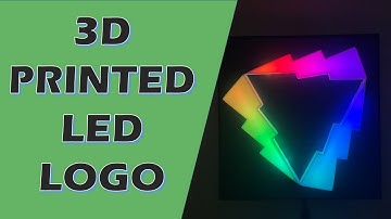 My LED Wall-Mounted Channel Logo (ESP8266 & WS2812B WLED Project)