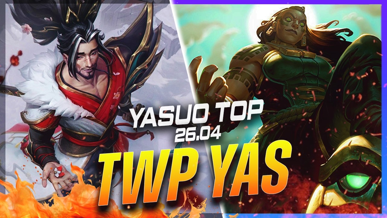 TheWanderingPro - Ясуо против Иллаои, топовая версия, патч 26.4 - Геймплей за Ясуо