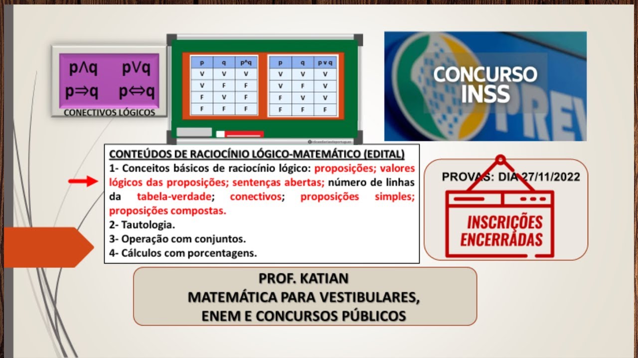 Raciocínio Lógico - Matemática Enem