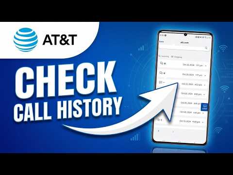 How To Check Call History On AT&T App - Step By Step Tutorial!