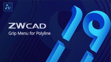 ZWCAD 2019 SP1 Grip Menu for Polyline - Shubban Technologies - 79049 69667