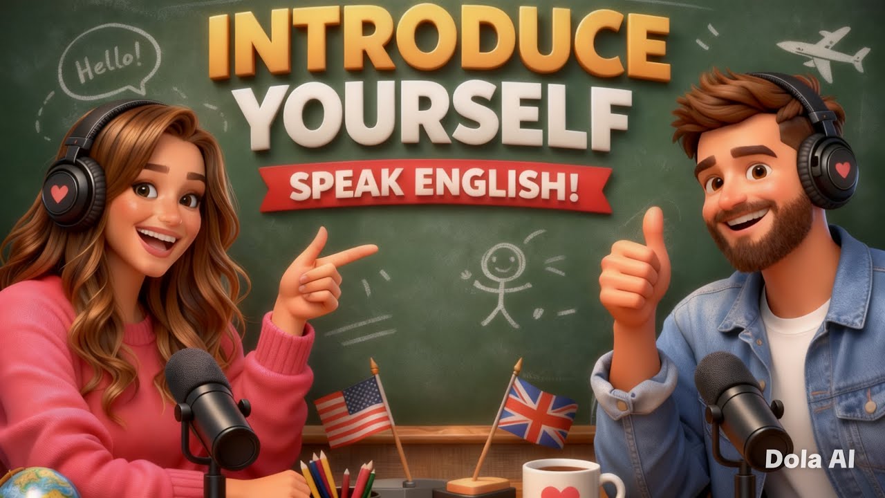 How to Introduce Yourself in English | Beginner Speaking Practice | English practice podcast