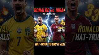 Ronaldo Vs Ibra A Brace Isnt Enough... A Hat-Trick Ends The Legends War