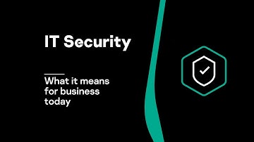 IT SECURITY: WHAT IT MEANS FOR BUSINESS TODAY