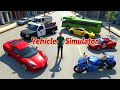 City Life Multi Vehicle Simulator 3D 🚨 | Police Patrol, Ambulance Rescue, Fire Truck &amp; Bus Driving 