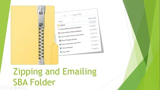 CSEC IT: Food and Rum Festival SBA | Zipping and Emailing your SBA Folder