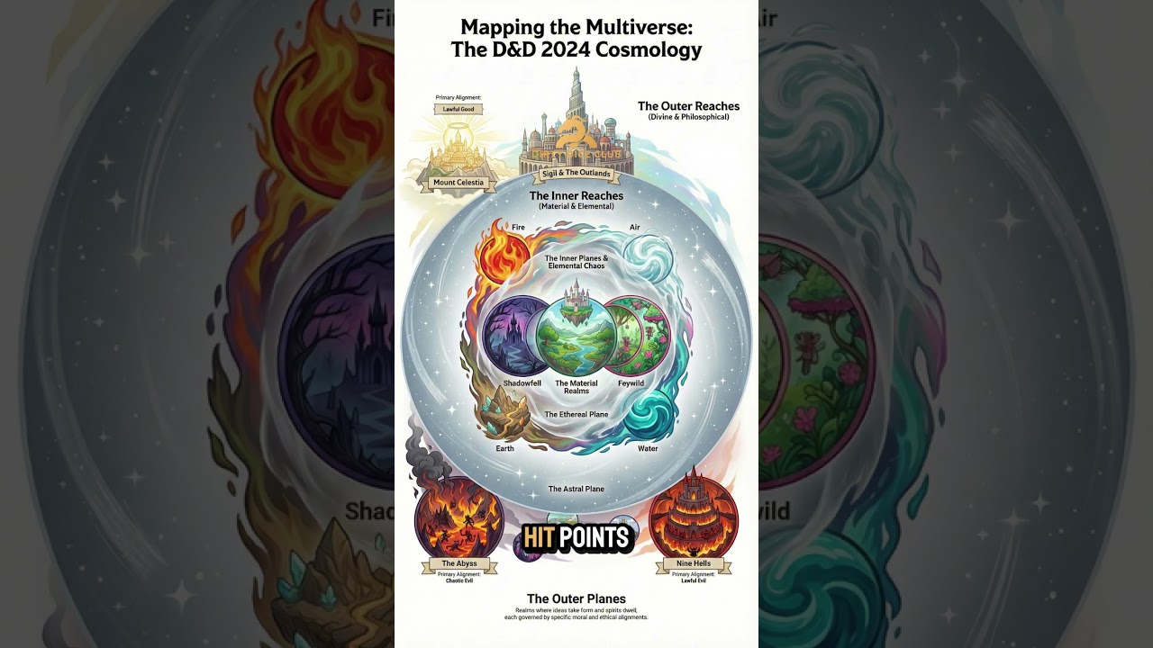 The DDC Presents: Dungeon School–Ep 65 -Appendix A Pt 1: The Material Realms (2024 PHB)(Audio Notes)