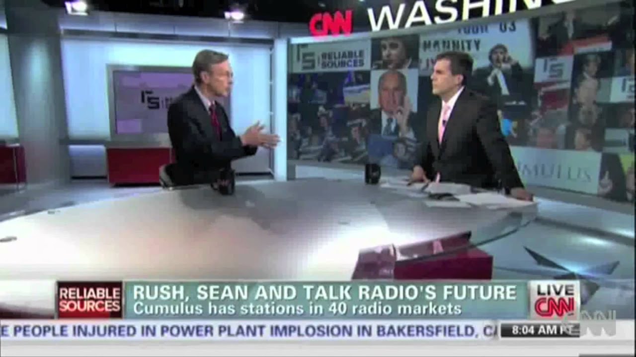 Liberal Talk Show Host Tells CNN Media Matters AntiRush Campaign Hurt