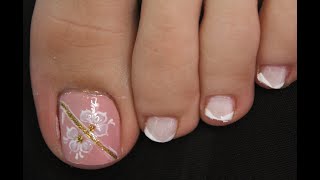 Youtube Video Statistics For Diseno De Flores Y Frances Para Pies French Nail Art Flowers Nail Art Nlc Noxinfluencer