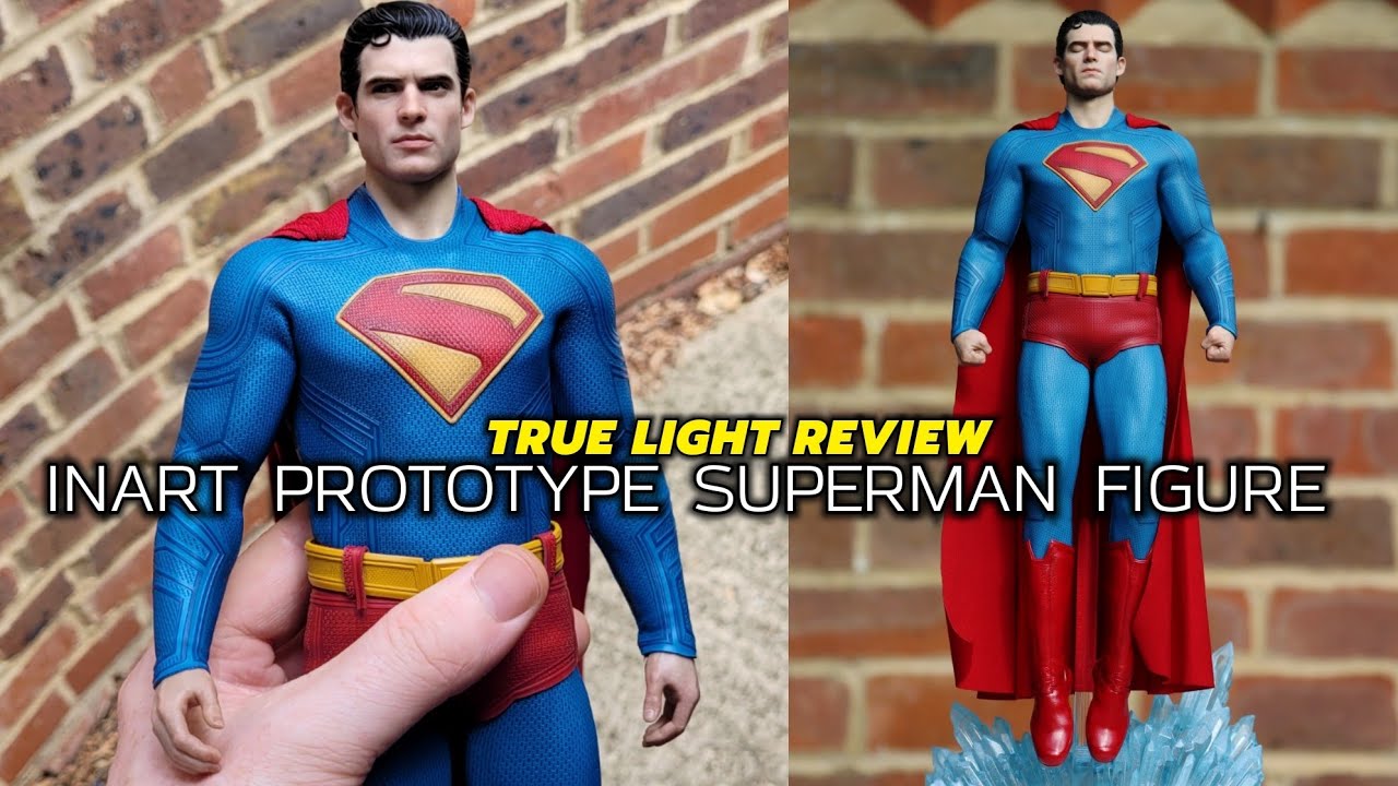 Inart Prototypes INART SUPERMAN PROTOTYPE TRUE LIGHT REVIEW - YouTube