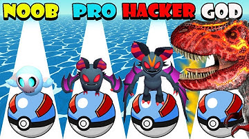 NOOB vs PRO vs HACKER vs GOD in Monster Catch
