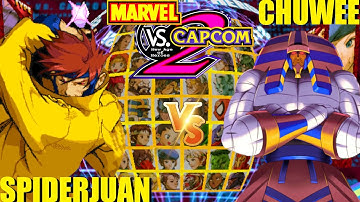 MvC2 Mvci Umvc3 SPIDERJUAN vs CHUWEE pt 3