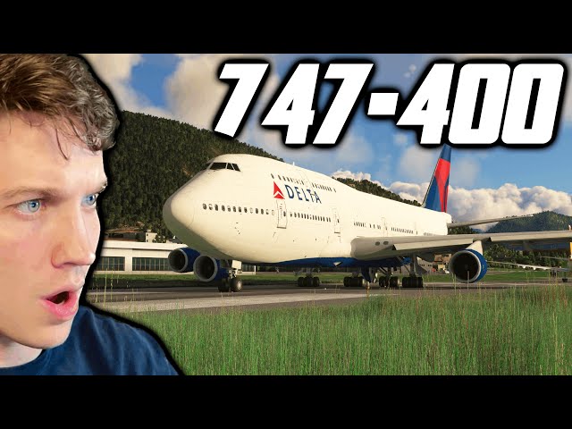 A FREE 747-400 for Microsoft Flight Simulator - YouTube
